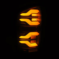 AlphaRex 16-21 Toyota Tacoma LUXX LED Taillights Blk w/Activ Light/Seq Signal - Burkken Auto Parts