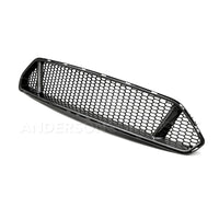 Anderson Composites 2018 Ford Mustang Type-GT Carbon Fiber Upper Grille - Burkken Auto Parts