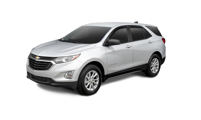 AVS 2018 Chevy Equinox Ventvisor Outside Mount Window Deflectors 4pc - Smoke - Burkken Auto Parts