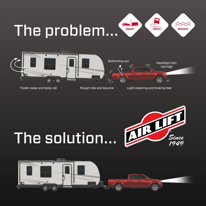 Air Lift LoadLifter 5000 Air Spring Kit for 23-25 Toyota Seqouia 4WD - Burkken Auto Parts