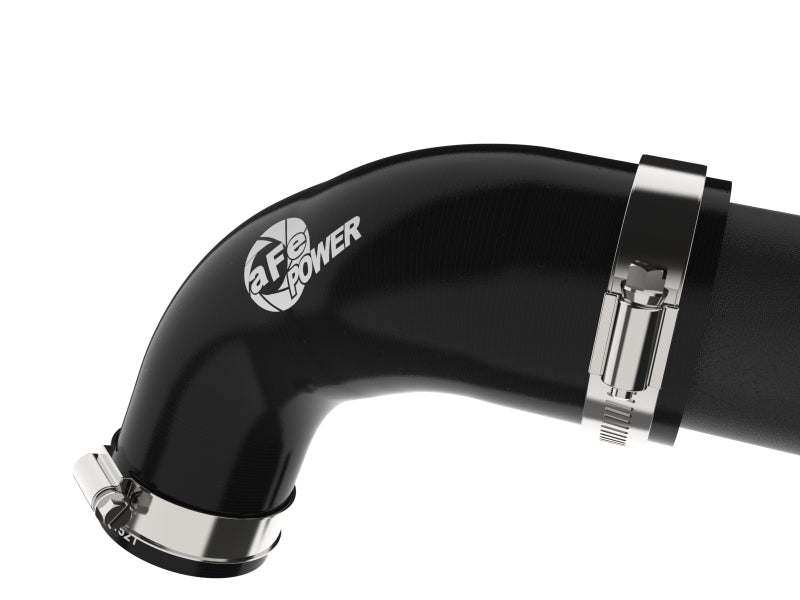 aFe 22-24 Ford Bronco Raptor BladeRunner 2-1/4in Aluminum Hot Charge Pipe Black - Burkken Auto Parts