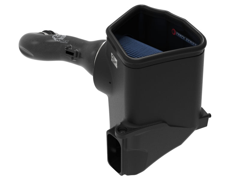 aFe 19-20 GM Trucks 5.3L/6.2L Track Series Carbon Fiber Cold Air Intake System With Pro 5R Filters - Burkken Auto Parts