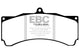 EBC Brakes Redstuff Ceramic Brake Pads - Burkken Auto Parts