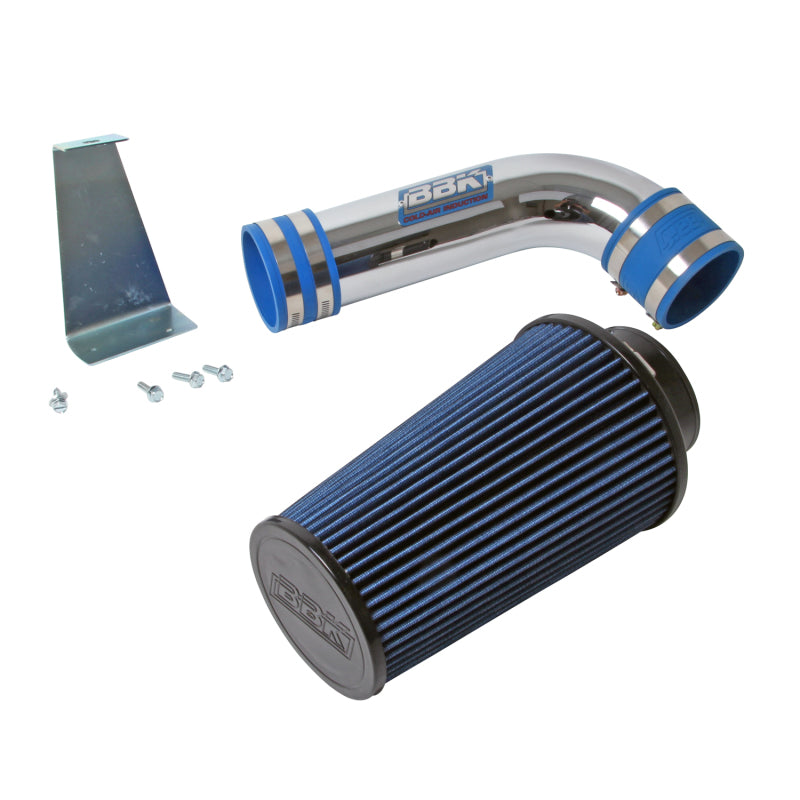 BBK 86-93 Mustang 5.0 Cold Air Intake Kit - Standard Style - Chrome Finish - Burkken Auto Parts