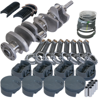 Eagle Ford 460 4.500in Crank 6.700in I-Beam Rods -3cc Flat Top 4.440in Pistons Rotating Assembly - Burkken Auto Parts