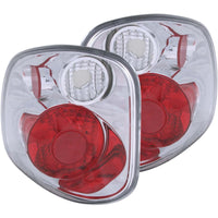 ANZO 2001-2003 Ford F-150 Taillights Chrome - Burkken Auto Parts