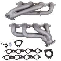 BBK 99-04 GM Truck SUV 6.0 Shorty Tuned Length Exhaust Headers - 1-3/4 Titanium Ceramic - Burkken Auto Parts