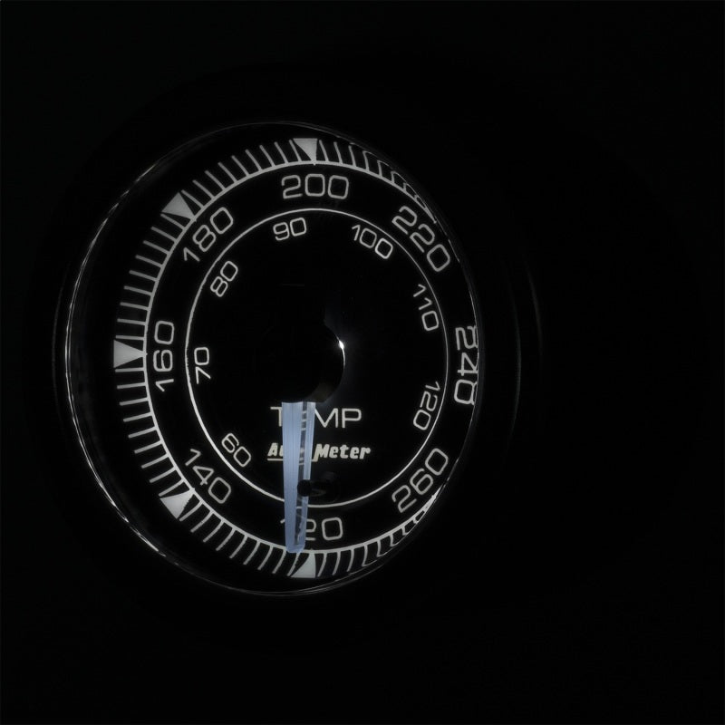 Autometer Chrono 2-1/16in 120-280 Degree Temperature Gauge - Burkken Auto Parts