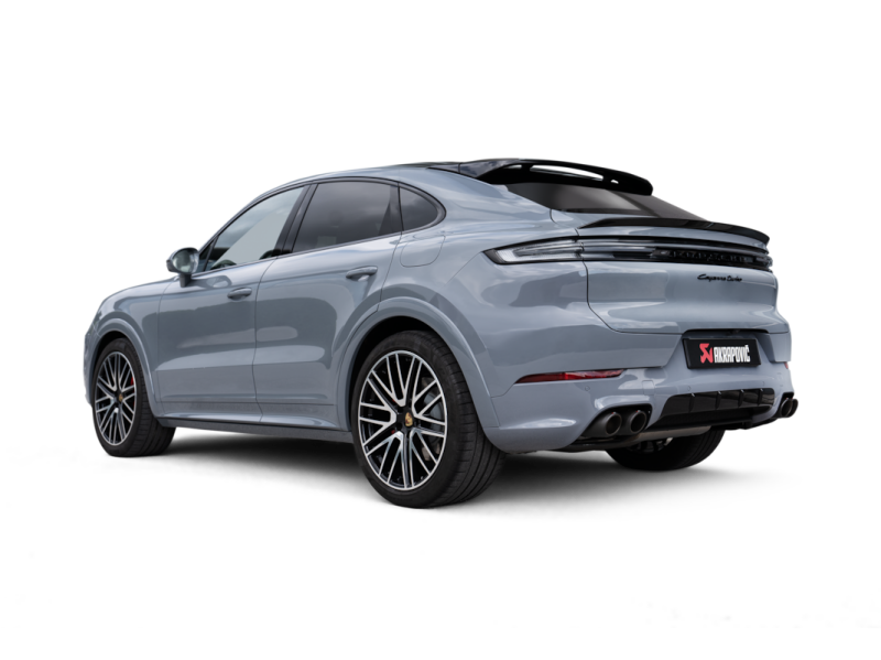 Akrapovic 2024+ Porsche Cayenne S / GTS / Turbo E-Hybrid / Coupe (536.2)  Evolution Line (Titanium) - Burkken Auto Parts