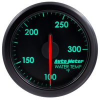 Autometer Airdrive 2-1/6in Water Temperature Gauge 100-300 Degrees F - Black - Burkken Auto Parts