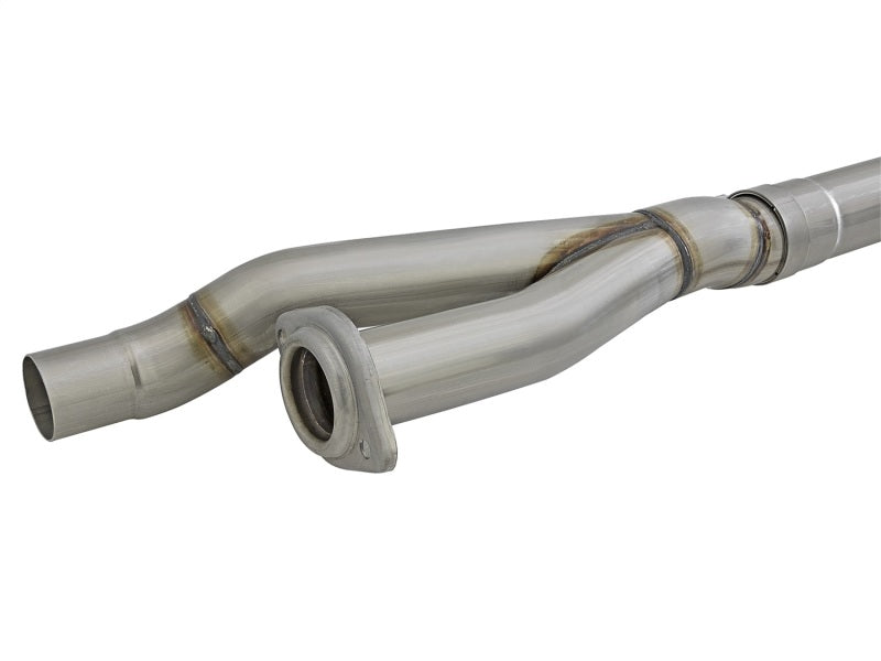 aFe MACH Force-Xp Cat-Back Exhaust w/Dual Hi-Tuck Tips Black 17-18 Ford F-150 Raptor V6-3.5L (tt) - Burkken Auto Parts