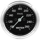 Autometer Stack 52mm 100-260 Deg F 1/8in NPTF Male Pro Stepper Motor Water Temp Gauge - Classic - Burkken Auto Parts