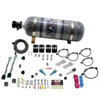 Nitrous Express Ford EFI Dual Stage Nitrous Kit (50-150HP x 2) w/Composite Bottle - Burkken Auto Parts