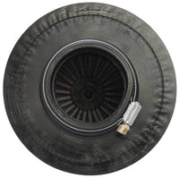 AEM Dryflow Air Filter - Round Tapered 6in Base OD x 5in Top OD x 5.5in H x 2.5in Flange ID - Burkken Auto Parts