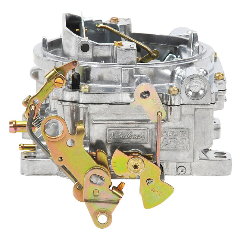 Edelbrock Carburetor Performer Series 4-Barrel 800 CFM Manual Choke Satin Finish - Burkken Auto Parts