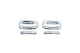AVS 07-13 Chevy Silverado 1500 Door Handle Covers (2 Door) 4pc Set - Chrome - Burkken Auto Parts