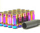 Wheel Mate Muteki SR48 Open End Lug Nuts - Red 12x1.50 48mm