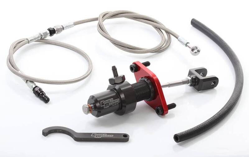 Clutch Masters 17-21 Honda Civic EX/Si 1.5L Turbo .75in Bore Master Cylinder Upgrade Kit - Red - Burkken Auto Parts