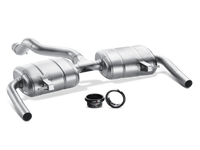 Akrapovic 09-12 Renault Clio III RS 0 Slip-On Line (SS) w/ Carbon Tips - Burkken Auto Parts