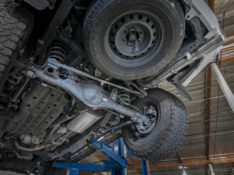 aFe MACHForce XP 2.5in 304-SS Exhaust Cat-Back w/ Polished Tip 10-20 Toyota 4Runner V6-4.0L - Burkken Auto Parts