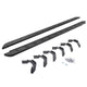 Go Rhino 04-14 Ford F-150 Super Crew 4DR RB10 Slim Running Boards Kit (Incl. Brackets) - Tex. Blk