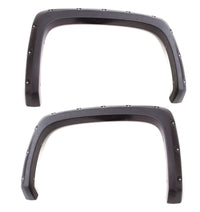 Lund 15-17 Ford F-150 RX-Rivet Style Textured Elite Series Fender Flares - Black (4 Pc.) - Burkken Auto Parts