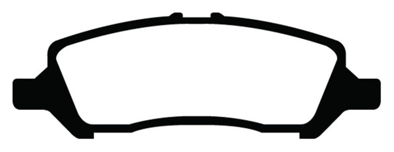 EBC 12+ Dodge Dart 1.4 Turbo Greenstuff Rear Brake Pads - Burkken Auto Parts