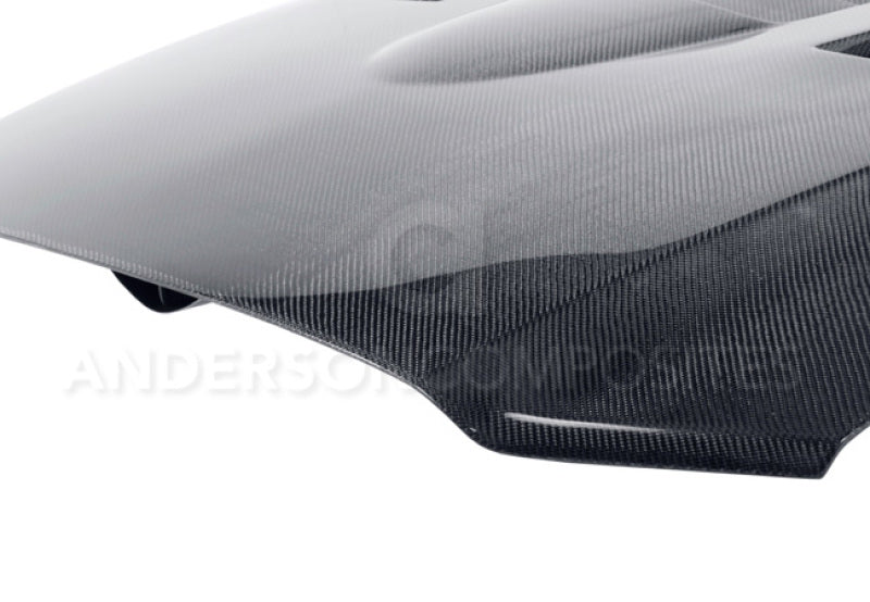 Anderson Composites 10-14 Ford Mustang/Shelby GT500 and 2013-2014 GT/V6 Type-SS Hood - Burkken Auto Parts