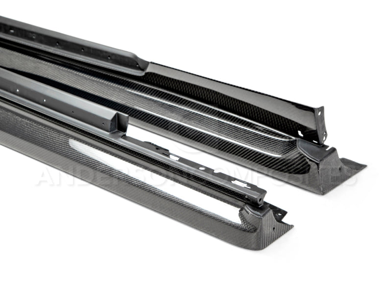 Anderson Composites 14-15 Chevrolet Camaro Type-Z28 Rockers - Burkken Auto Parts