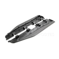 Anderson Composites 2020 Ford Mustang/Shelby GT500 Carbon Fiber Side Splitters - Burkken Auto Parts