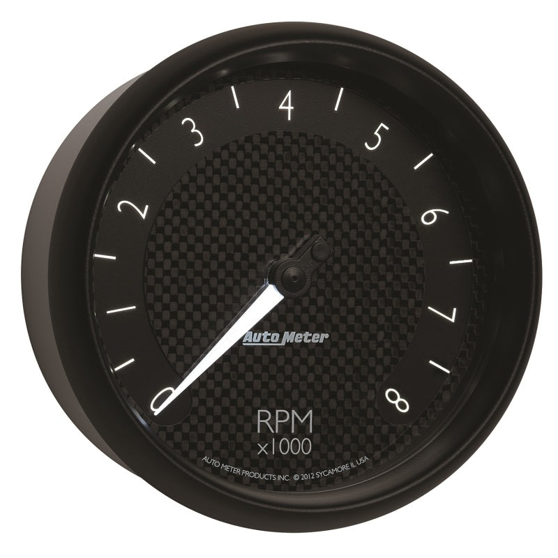 Autometer GT Series 5in In Dash 8K RPM Tachometer - Burkken Auto Parts