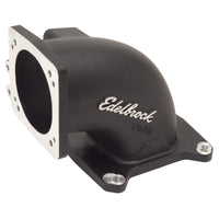 Edelbrock High Flow Intake Elbow 95mm Throttle Body to Square-Bore Flange Black Finish - Burkken Auto Parts