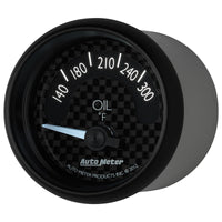 Autometer GT Series 52mm Short Sweep Electronic 140-300 Deg F Oil Temperature - Burkken Auto Parts
