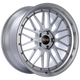 BBS LM 20x8.5 5x112 ET38 Diamond Silver Center Diamond Cut Lip Wheel -82mm PFS/Clip Required - Burkken Auto Parts