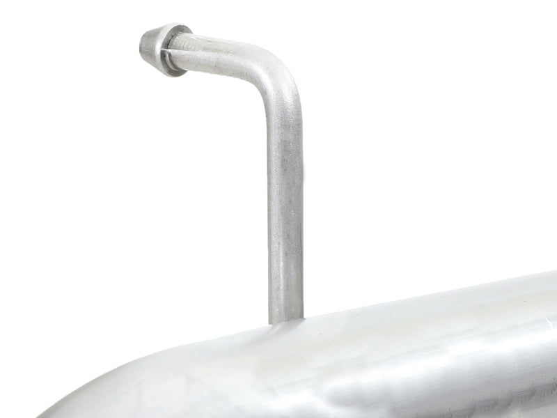 aFe Vulcan Series 2.5in 304 SS Axle-Back Exhaust Black 07-18 Jeep Wrangler (JK) V6-3.6/3.8L - Burkken Auto Parts