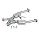 BBK 94-95 Mustang 5.0 Short Mid X Pipe With Catalytic Converters 2-1/2 For BBK Long Tube Headers - Burkken Auto Parts