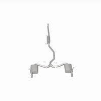 BRExhaust 16-21 Honda Civic 1.5L Direct-Fit Replacement Exhaust System - Burkken Auto Parts