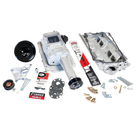 Edelbrock E-Force 122 Supercharger 57-86 Small-Block Chevrolet w/ Conventional Cylinder Heads - Burkken Auto Parts