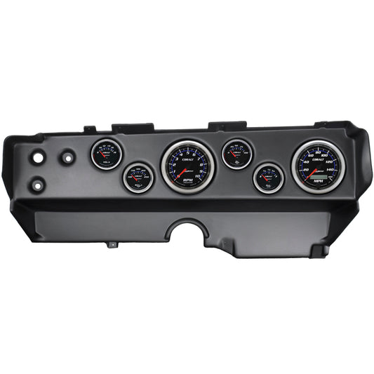 Autometer Cobalt 70-74 E-Body/Cuda/Challenger Dash Kit 6pc Tach / MPH / Fuel / Oil / WTMP / Volt - Burkken Auto Parts