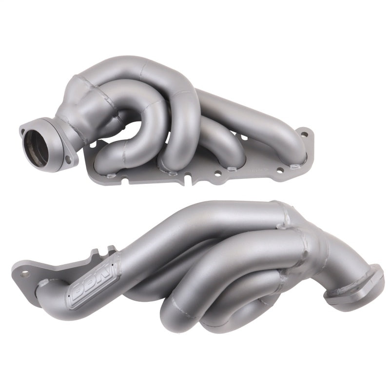 BBK 11-14 Ford F-150 Coyote 5.0 Shorty Tuned Length Exhaust Headers - 1-3/4in Titanium Ceramic - Burkken Auto Parts