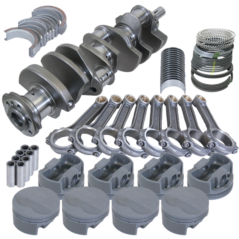 Eagle Pontiac 455 4.250in Crank 6.800in I-Beam Rods -6cc Flat Top 4.185in Pistons Rotating Assembly - Burkken Auto Parts