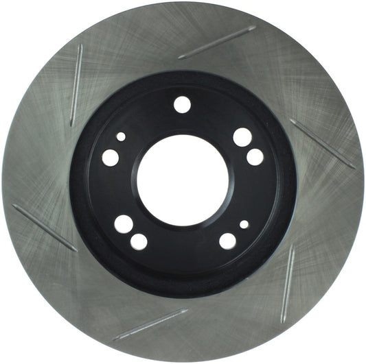 StopTech Power Slot 4/89-00 Mitsubishi Eclipse GST / 2/98-01 Galant 4 cyl Slotted Left Front Rotor