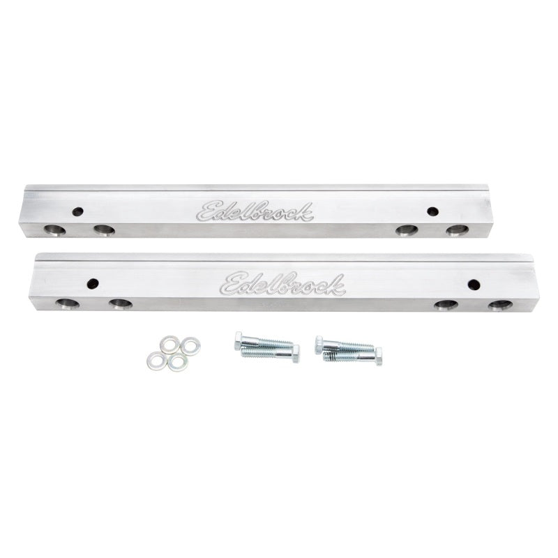 Edelbrock Pontiac Torker Fuel Rail Kit for Use w/ 50565 - Burkken Auto Parts