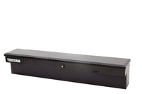 Tradesman Aluminum Side Bin Truck Tool Box w/Push Button (70in.) - Black - Burkken Auto Parts