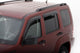 AVS 08-14 Jeep Liberty Ventvisor Outside Mount Window Deflectors 4pc - Smoke - Burkken Auto Parts
