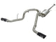 aFe MACHForce XP Exhaust 3in SS Dual Side Exit CB w/ Black Tips 11-14 Ford F150 EcoBoost V6-3.5L TT - Burkken Auto Parts