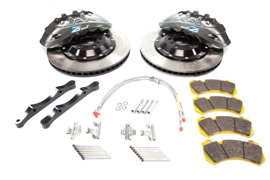 Alcon 2015+ BMW M3 F80 400x34mm 6 Piston Front Brake Upgrade Kit - Grey - Burkken Auto Parts