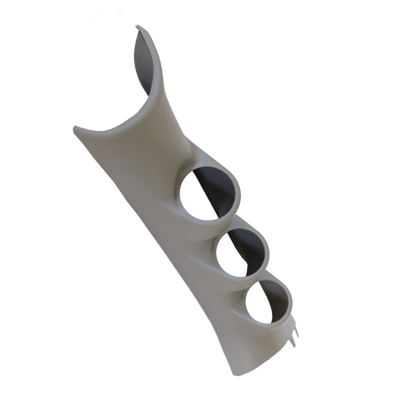 Autometer 10-12 Dodge Ram 52mm Taupe Triple Pillar Pod - Burkken Auto Parts