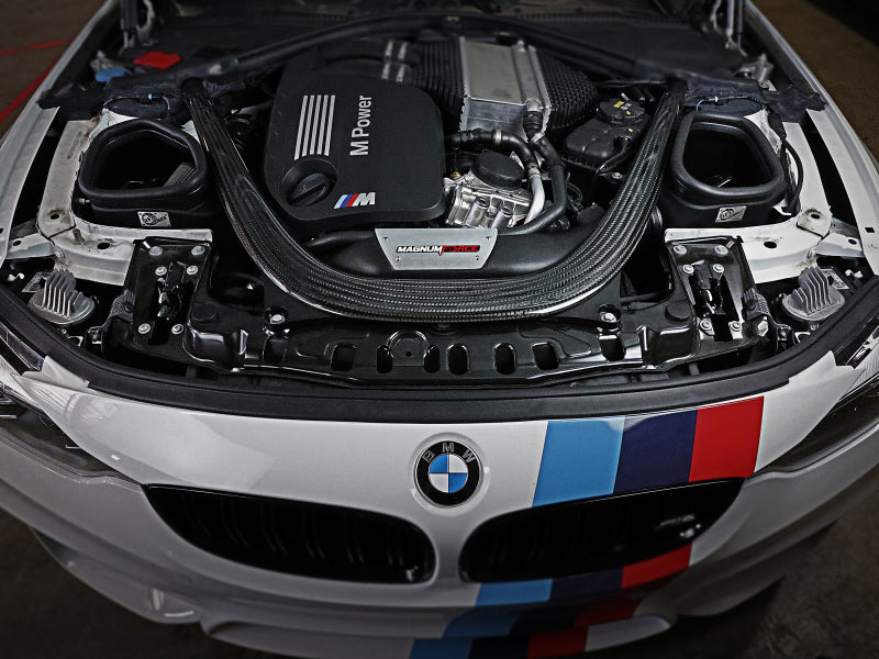 aFe POWER Magnum FORCE Stage-2 Pro DRY S Cold Air Intake System 15-19 BMW M3/M4 3.0L - Burkken Auto Parts