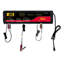 Autometer 120V 3 Station Automated Multi Battery Charging Station 5 Amps per Station - Burkken Auto Parts